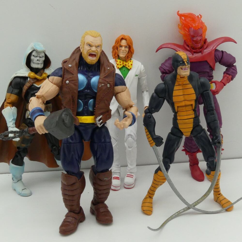 Marvel Legends Lot of 5 Taskmaster Thunderstrike Annihilus Madcap Figures
